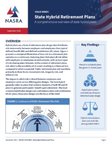 Preview of the NASRA Brief of State Hybrid Retirement Plans