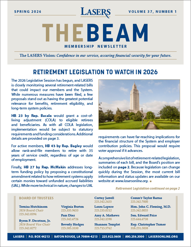 Spring issue of The Beam Publication