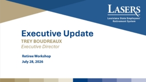 Click to view the LASERS Update slides.